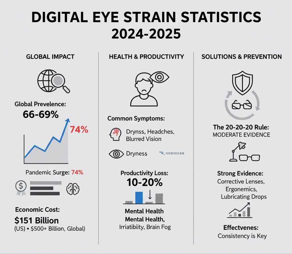 Digital Eye Strain Statistics 2024-2025